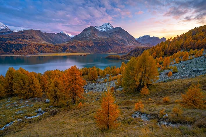 Engadin Herbst Fotoreise
